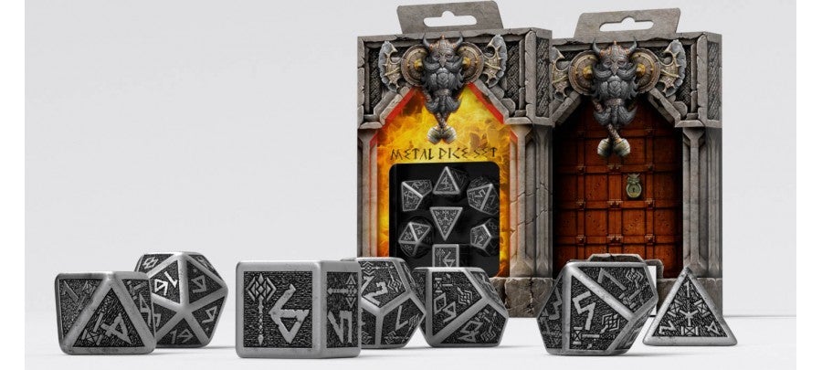 Dwarven Metal Dice Dice Q Workshop