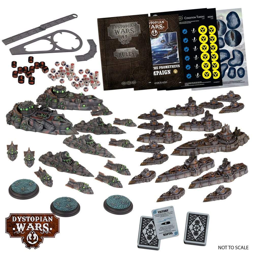 Dystopian Wars: Hunt for the Prometheus Miniatures Warcradle Studios