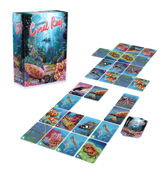 Ecosystem: Coral Reef Card Games GENIUS GAMES
