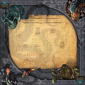 Elder Sign: Museum Gamemat Supplies FFG