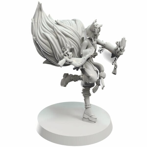 Eldfall Chronicles Kitsune Spellmaiden Miniatures Freecompany d.o.o.