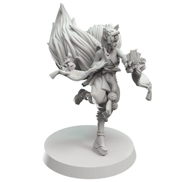 Eldfall Chronicles Kitsune Spellmaiden Miniatures Freecompany d.o.o.