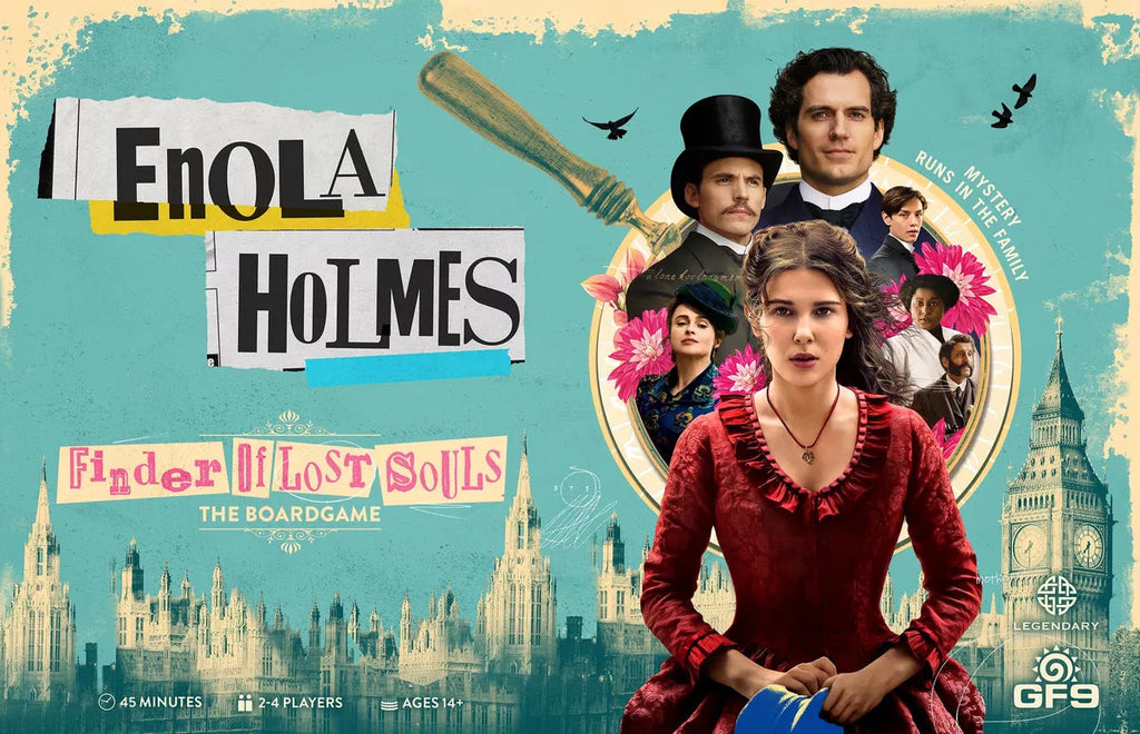 Enola Holmes: Finder of Lost Souls Board Games Gale Force 9