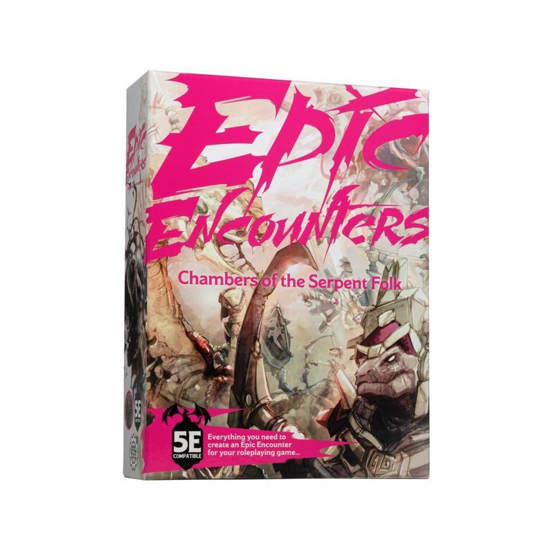 Epic Encounters: Chambers of the Serpent Folk Role Playing Game Steamforged