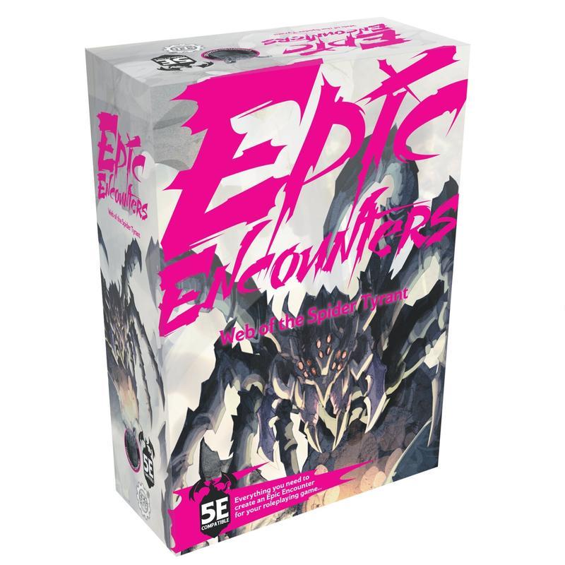 Epic Encounters: Web of the Spider Tyrant Role Playing Game Steamforged