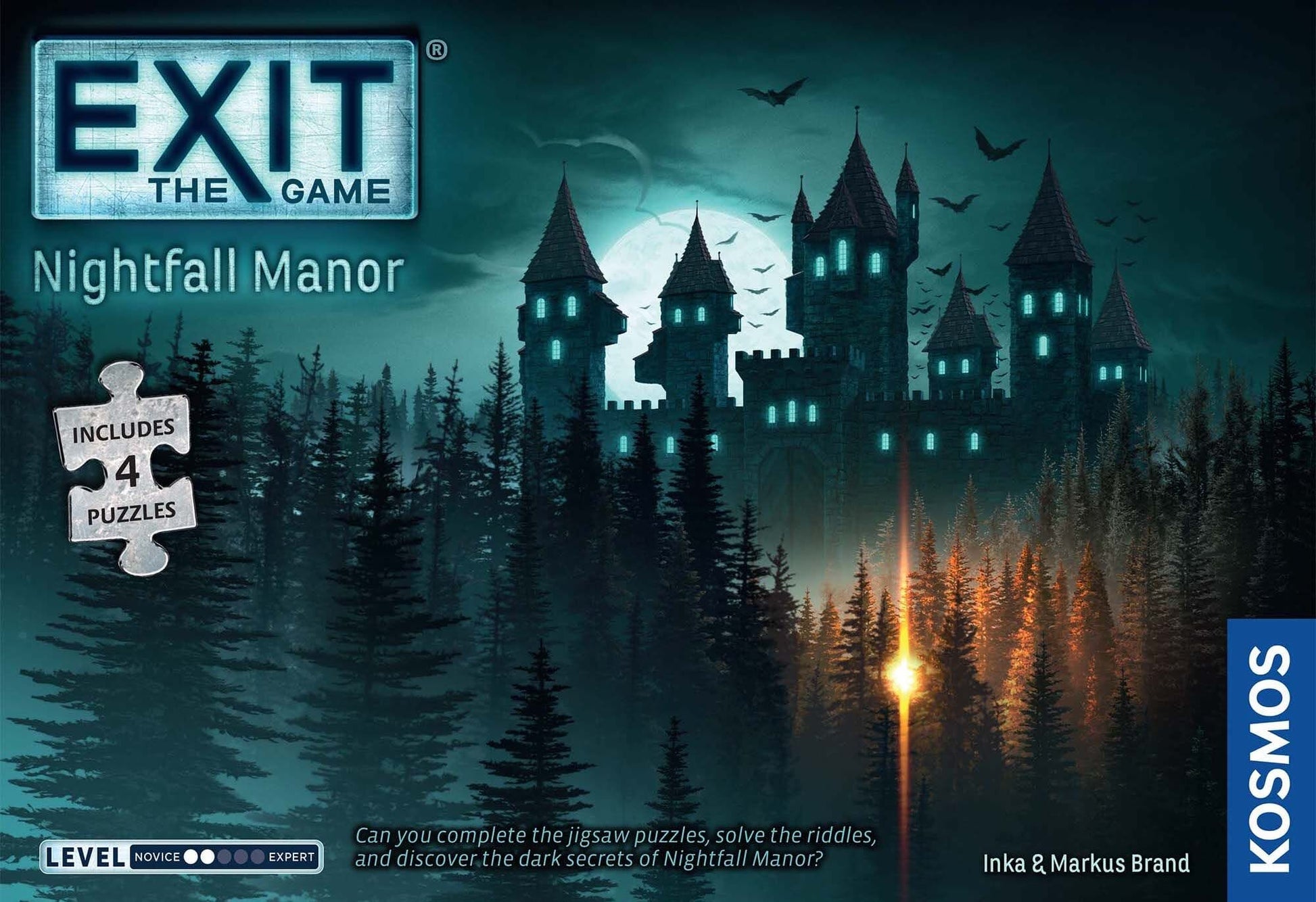 Exit: The Game - Nightfall Manor Board Games Kosmos 