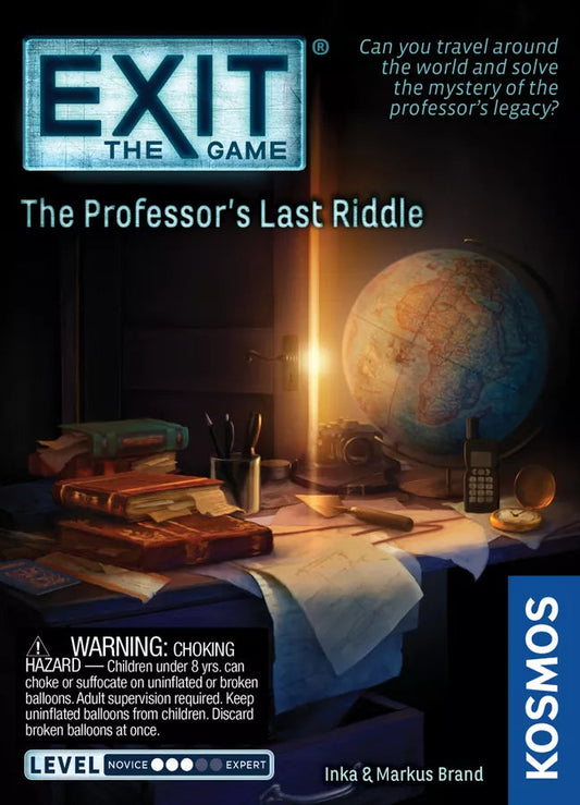 Exit: The Game - The Professor's Last Riddle Board Games Kosmos 
