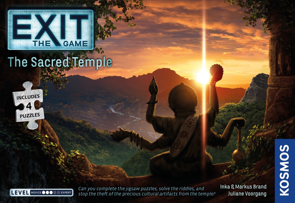Exit: The Game - The Sacred Temple Board Games Kosmos