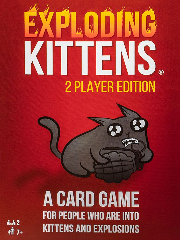 Exploding Kittens: 2-Player Version Card Games Exploding Kittens 