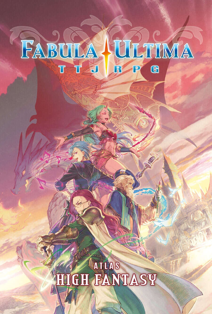 Fabula Ultima Atlas: High Fantasy - Tabletop Japanese Roleplaying Game RPG Need Games
