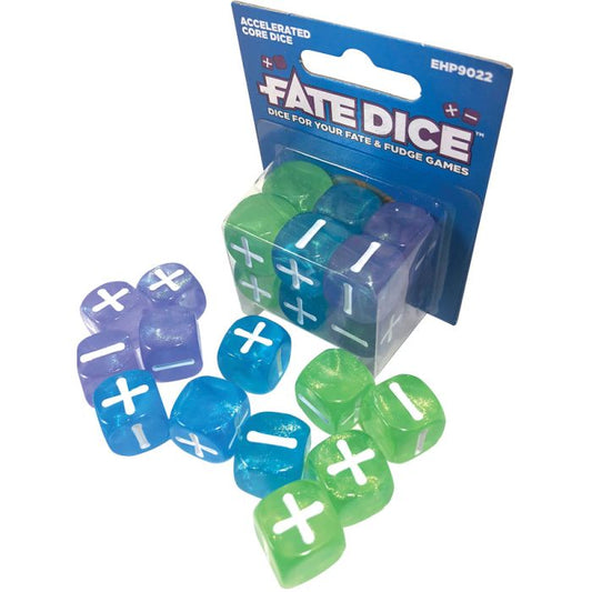 Fate Dice - Accelerated Core Dice Evil Hat Productions 