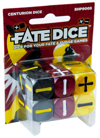Fate Dice - Spirit of the Century Centurion Dice Dice Evil Hat Productions