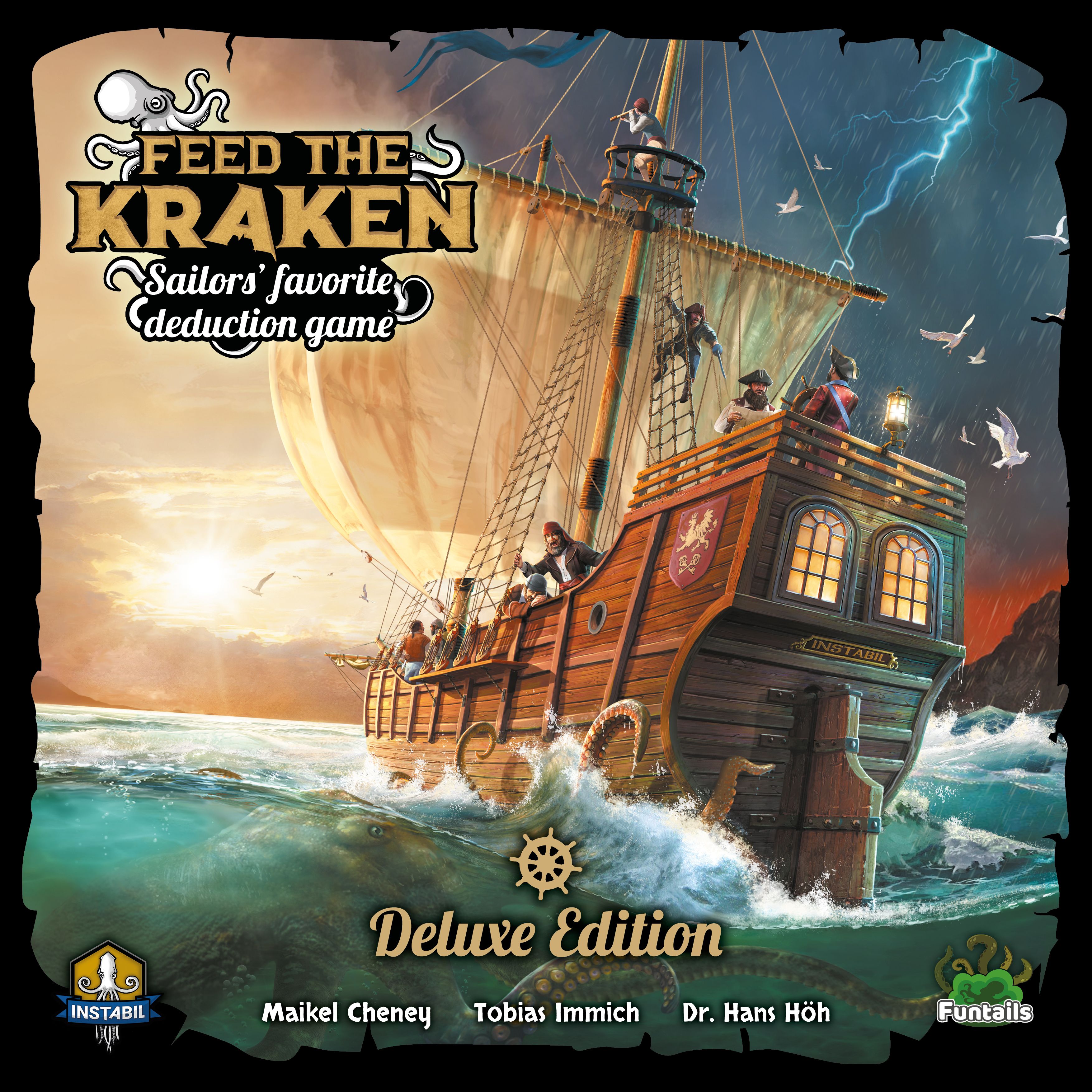 Feed the Kraken Deluxe Board Games Funtails