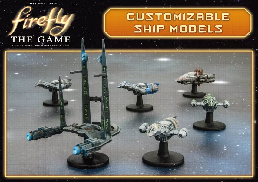 Firefly: Customisable Ship Models Miniatures Gale Force 9 
