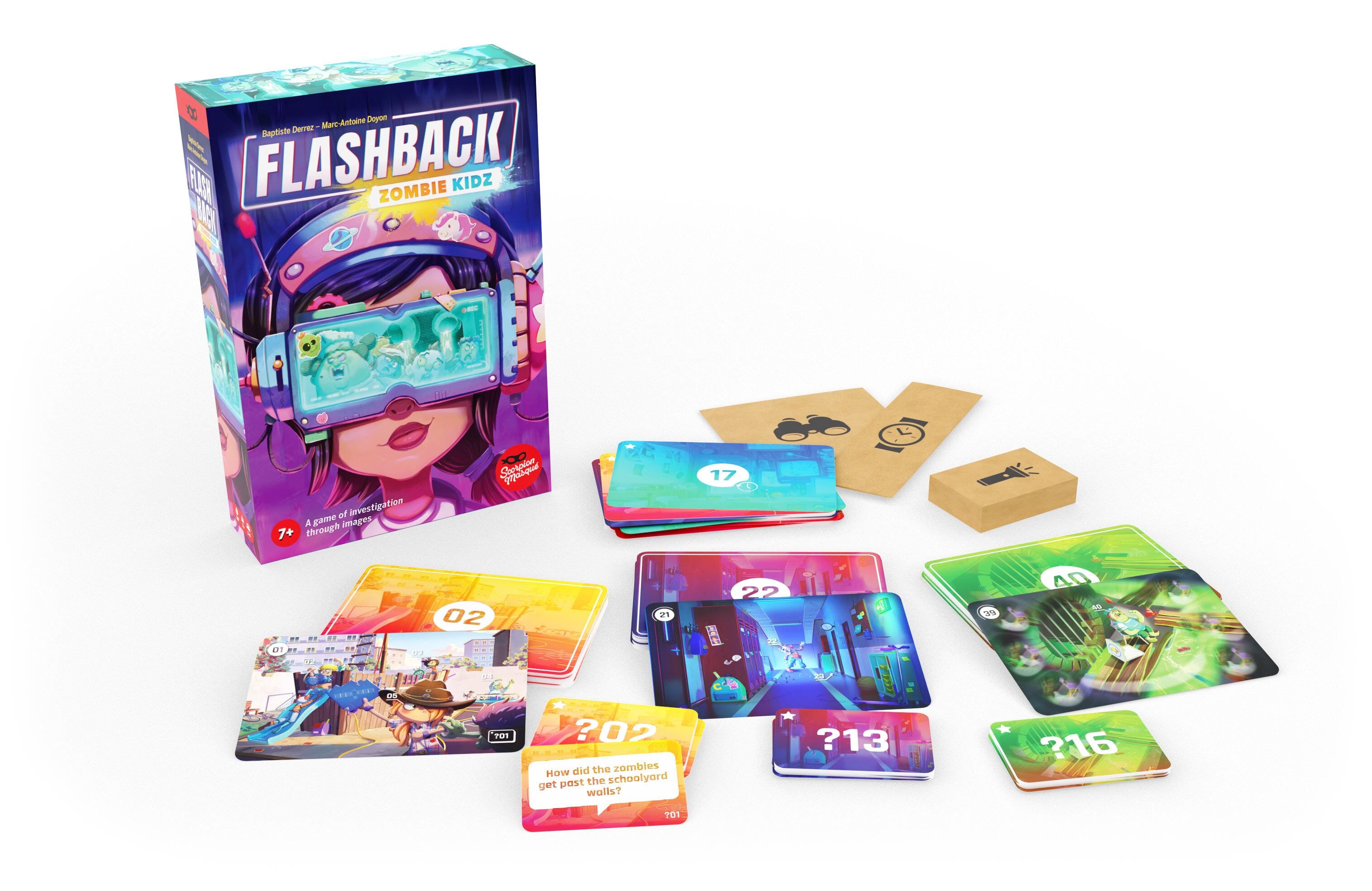 Flashback: Zombie Kidz Card Games Le Scorpion Masqué