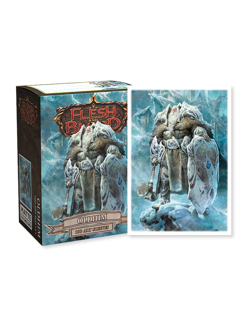 Flesh and Blood Art Matte Sleeves - Oldhim (100) Card Sleeves Dragon Shield