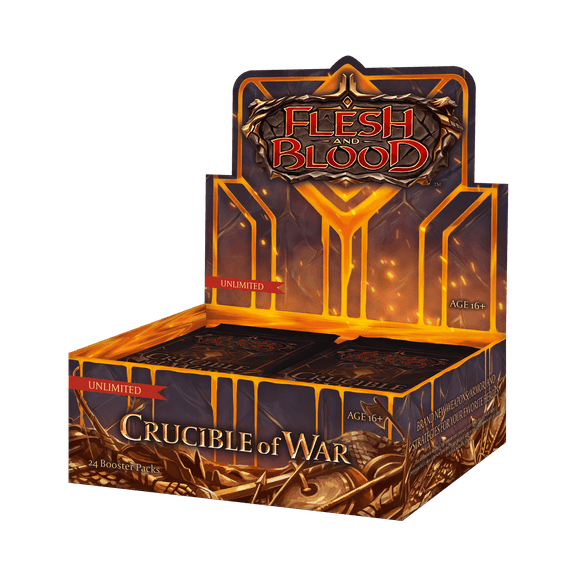 Flesh and Blood: Crucible of War Unlimited Booster Box CCG Legend Story Studios
