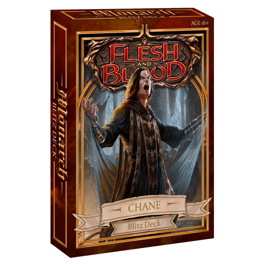 Flesh and Blood: Monarch Blitz Deck CCG Legend Story Studios Chane 