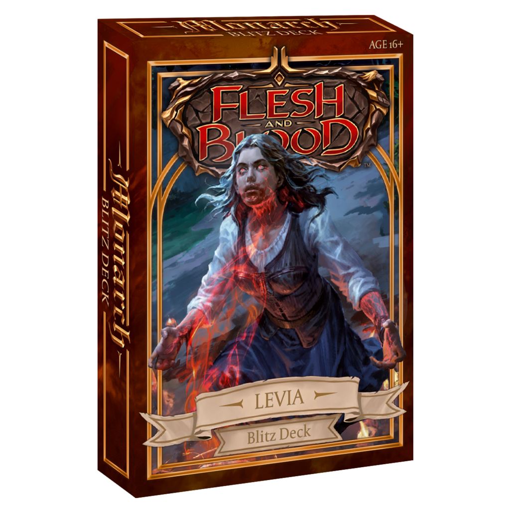 Flesh and Blood: Monarch Blitz Deck CCG Legend Story Studios Levia 