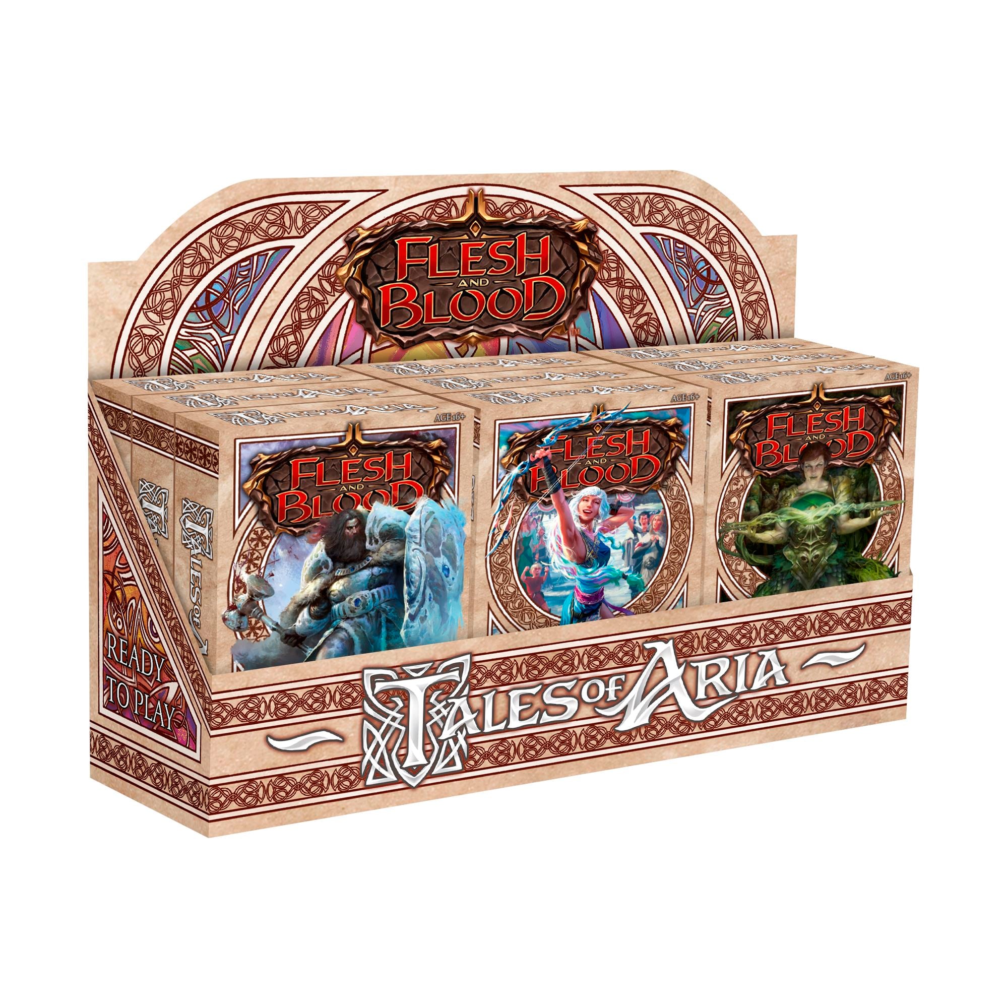 Flesh and Blood: Tales of Aria Blitz Deck CCG Legend Story Studios Character Bundle