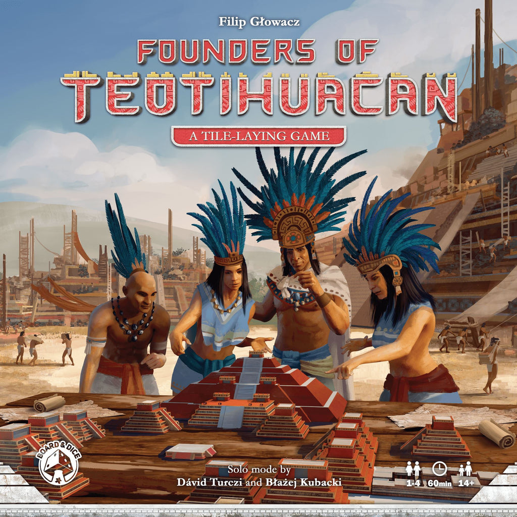 Founders of Teotihuacan Board Games Board & Dice