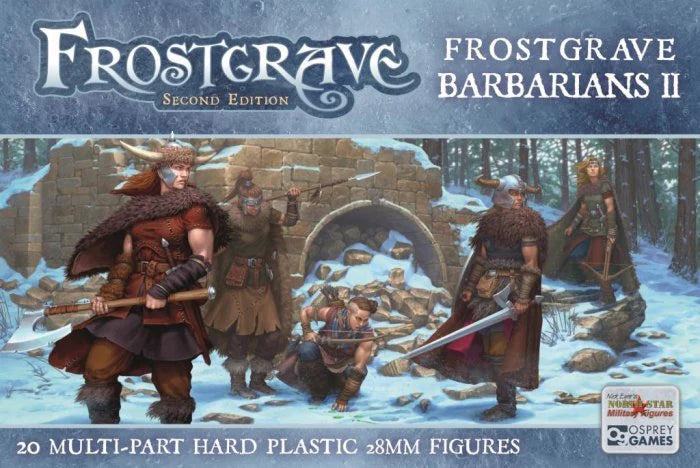 Frostgrave Barbarians II Miniatures Osprey Games 