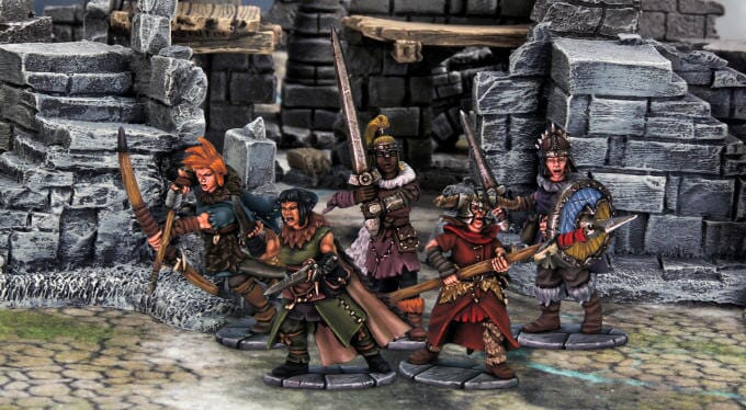 Frostgrave Barbarians II Miniatures Osprey Games