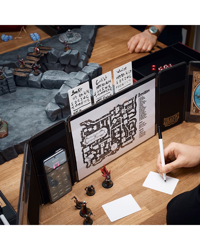 Game Master Companion: Iron Grey RPG Dragon Shield