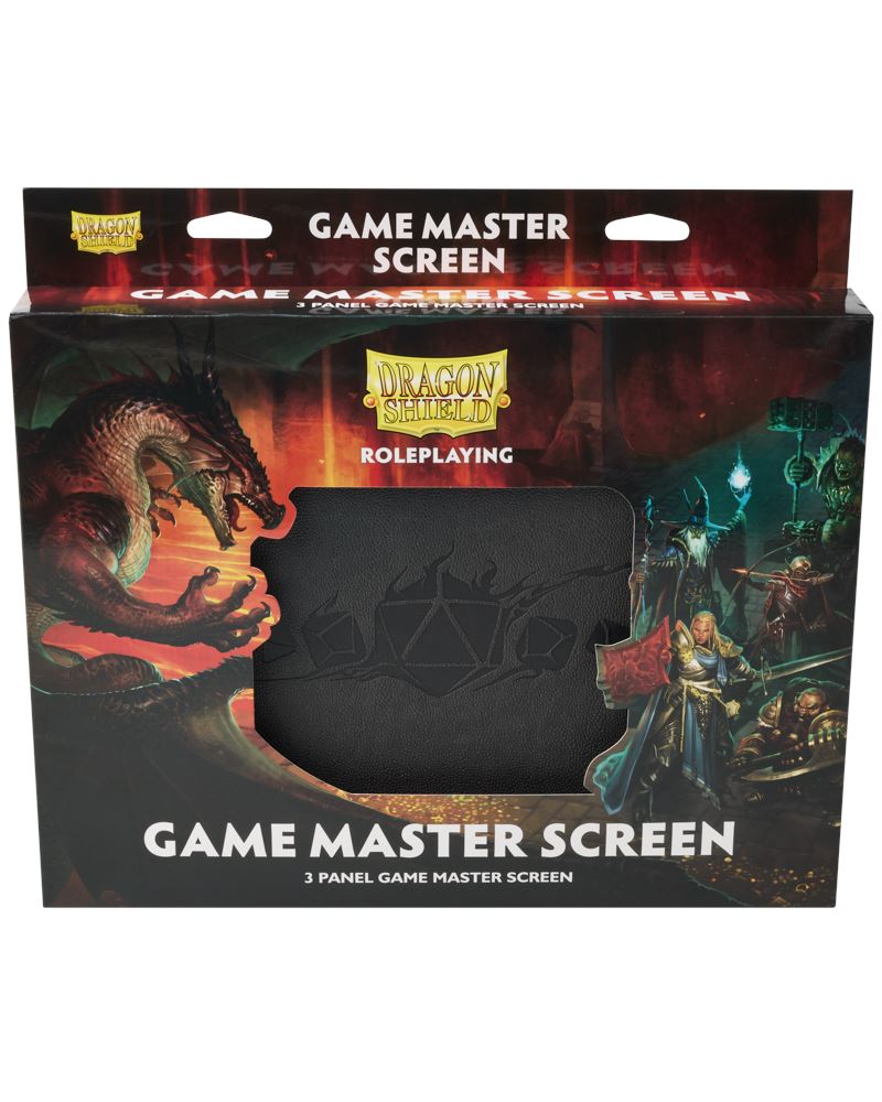 Game Master Screen RPG Accessory RPG Dragon Shield Iron Grey