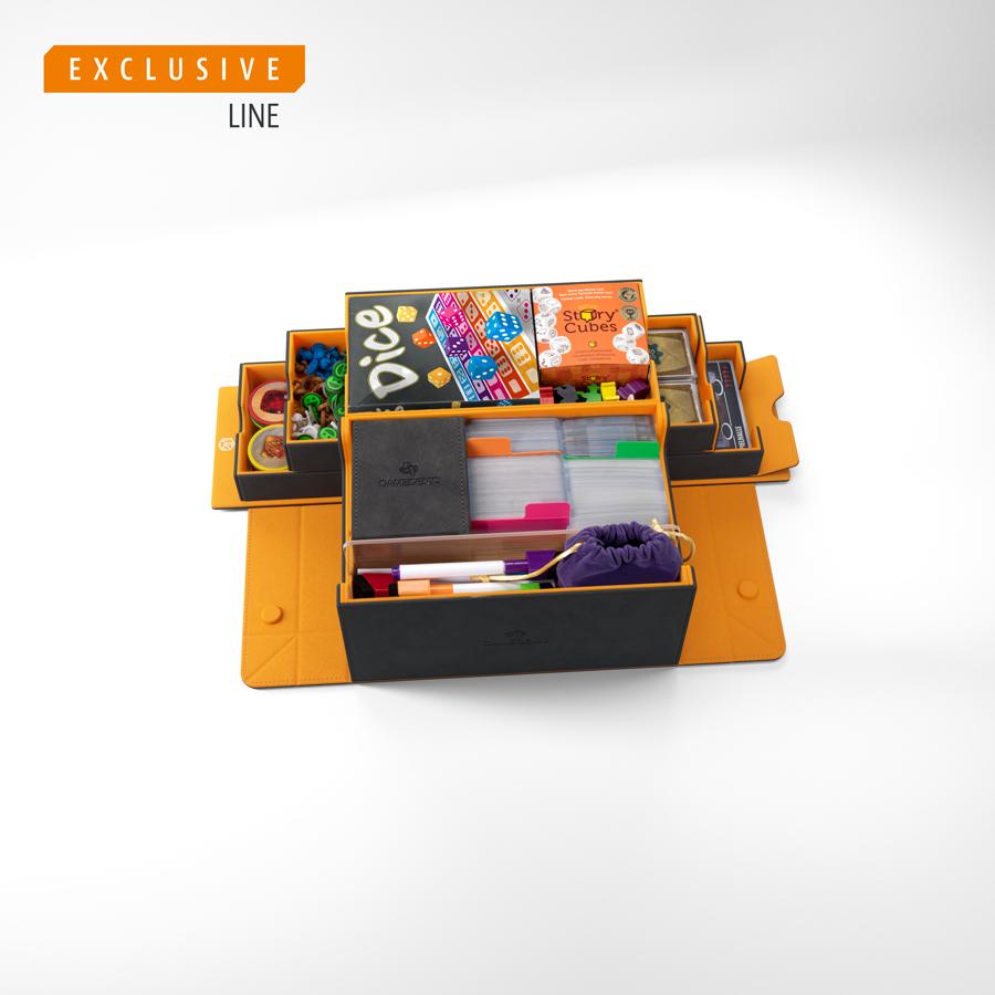 Gamegenic Games' Lair 600+ Convertible Supplies Gamegenic Exclusive Black/Orange