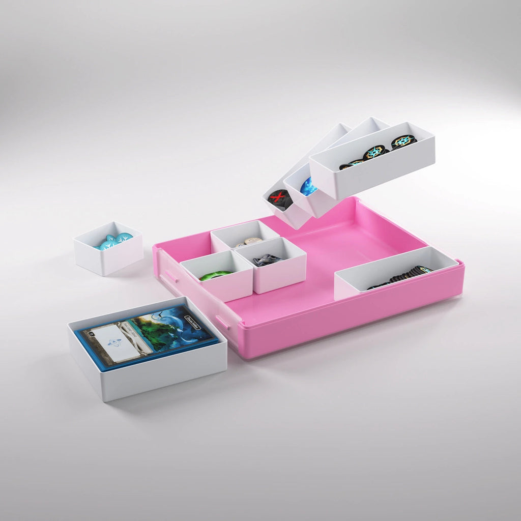 Gamegenic Token Silo Convertible Supplies Gamegenic Pink/White