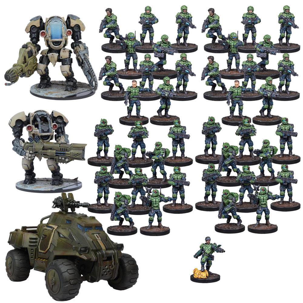 GCPS Strike Force Miniatures Mantic