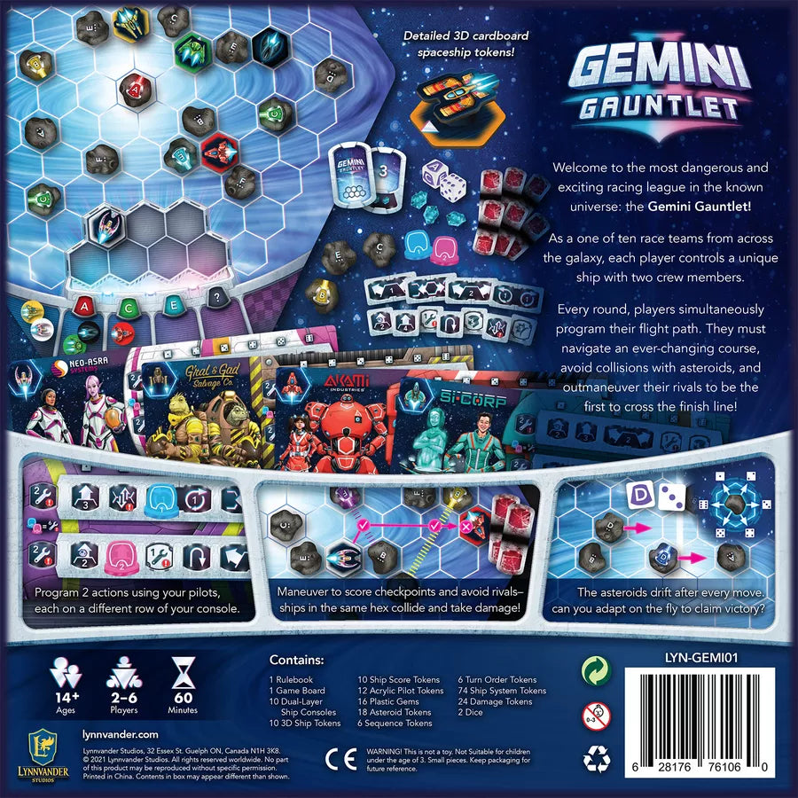 Gemini Gauntlet Board Games Lynnvander Studios