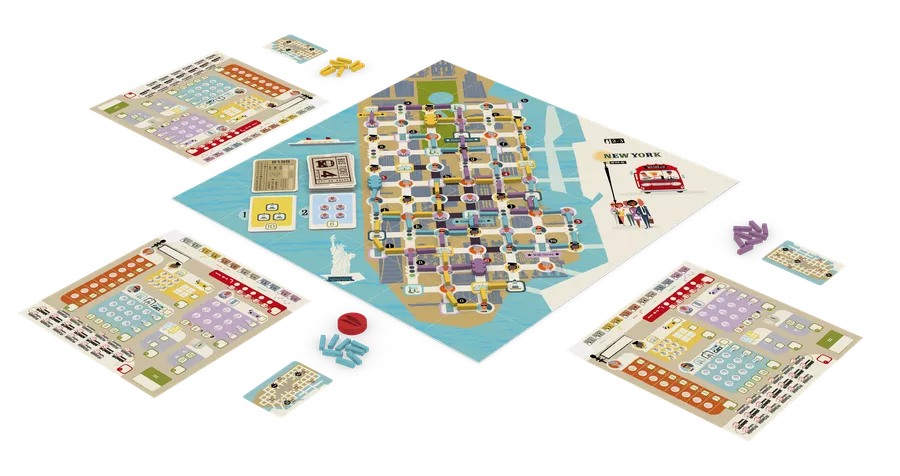 Get on Board: New York & London Board Games Iello