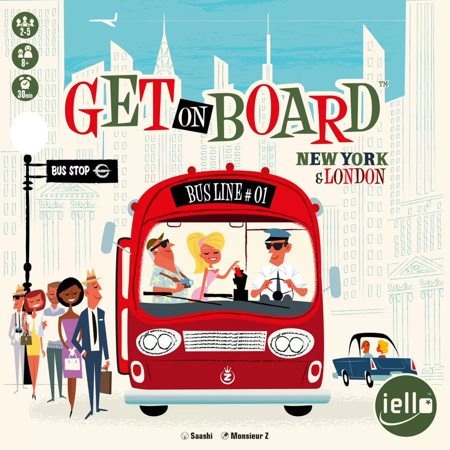 Get on Board: New York & London Board Games Iello