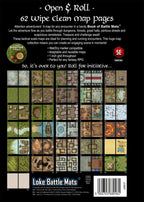 Giant Book of Battle Mats Revised - 12X16" A3 RPG Loke 