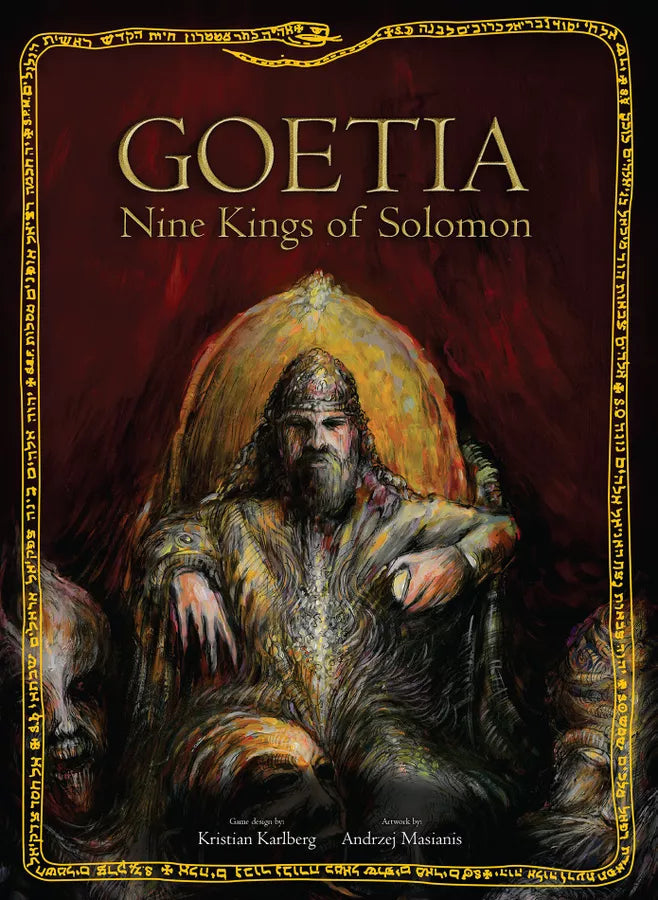 Goetia: Nine Kings of Solomon KS Edition Board Games Demonic Games