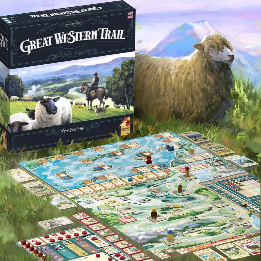 Great Western Trail: New Zealand Board Games Eggert Spiele