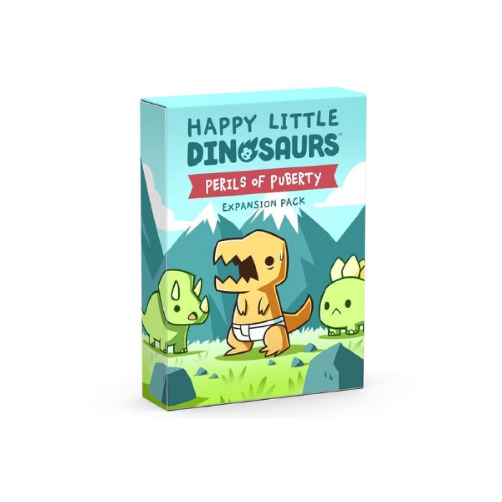 Happy Little Dinosaurs Perils of Puberty Expansion Card Games Unstable Games