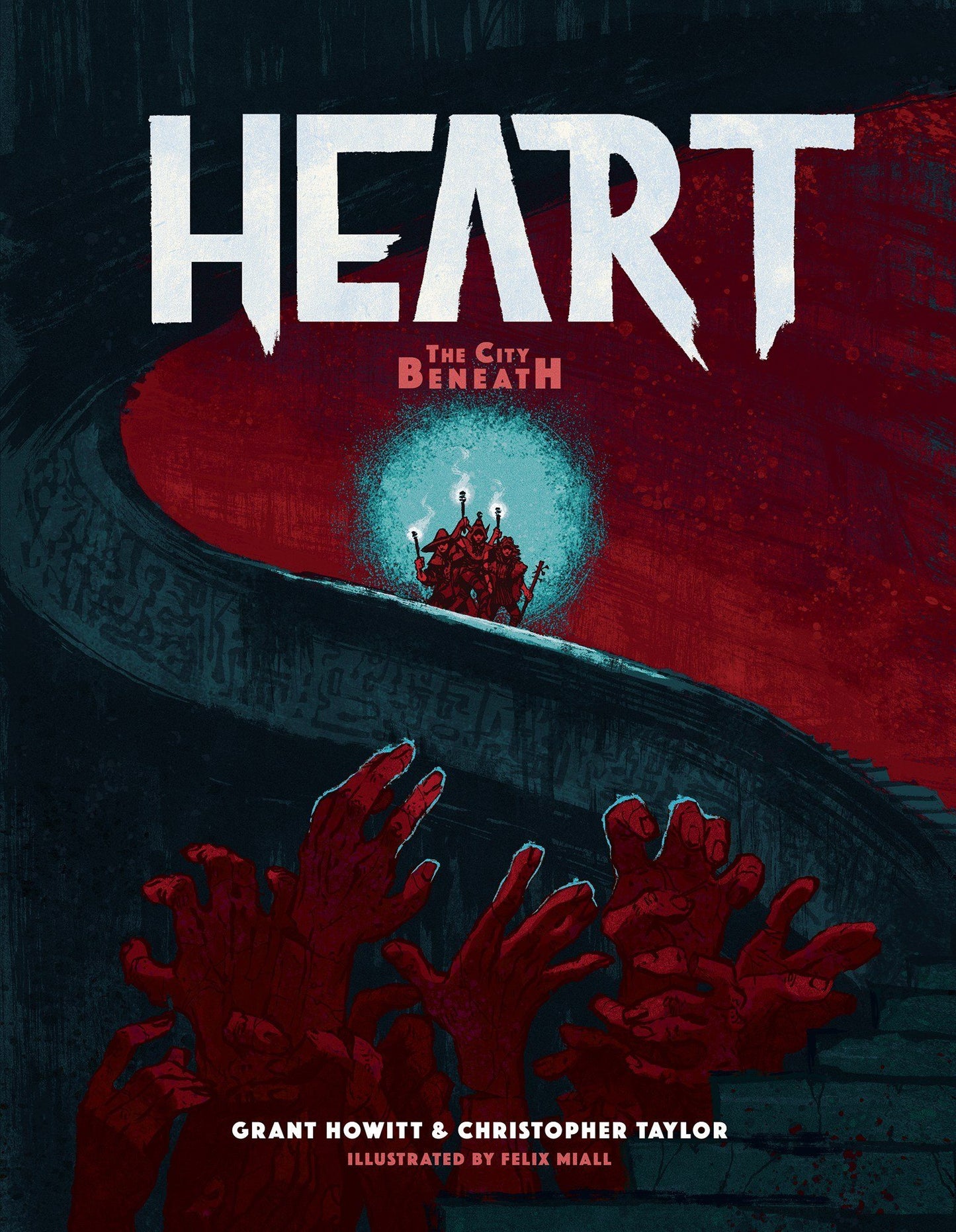 Heart: The City Beneath RPG Role Playing Game Rowan Roock and Decard 