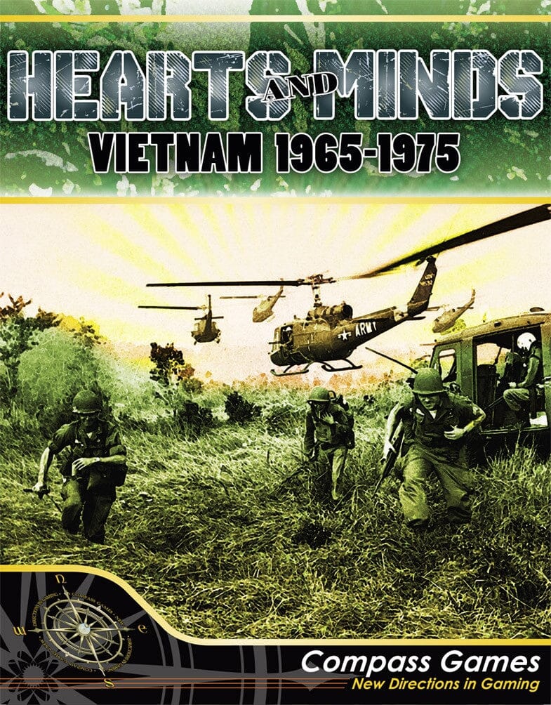 Hearts and Minds – 1965 to 1975 Board Games Compass Games