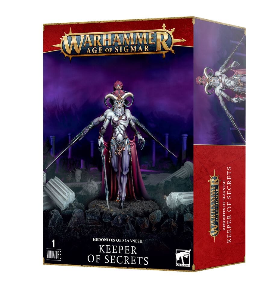 Hedonites of Slaanesh Keeper of Secrets Miniatures Games Workshop
