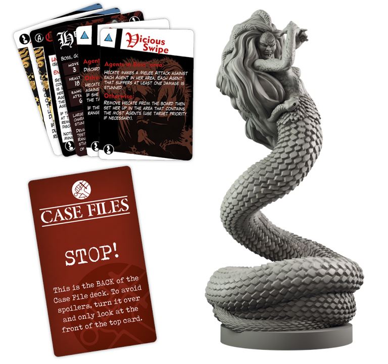 Hellboy: Hecate Monster Booster Board Game Mantic