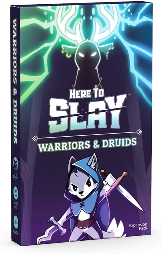 Here to Slay: Warriors and Druids Expansion Card Games Unstable Games