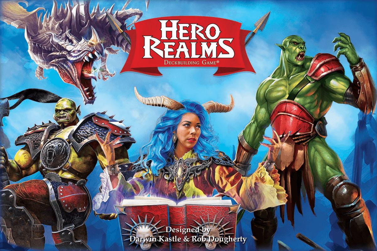 Hero Realms Deckbuilding Game Card Game White Wizard Games