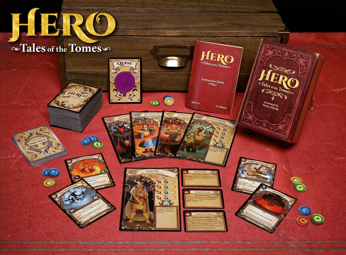 Hero: Tales of the Tomes Card Games Jimmy Ellerth Entertainment LLC.