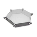 Hexagon Dice Tray Supplies BCW White