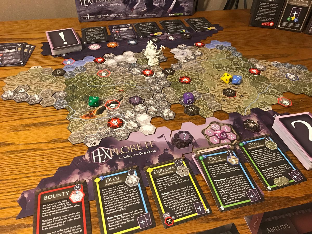 HEXplore It: The Valley of the Dead King Board Game HEXplore It 