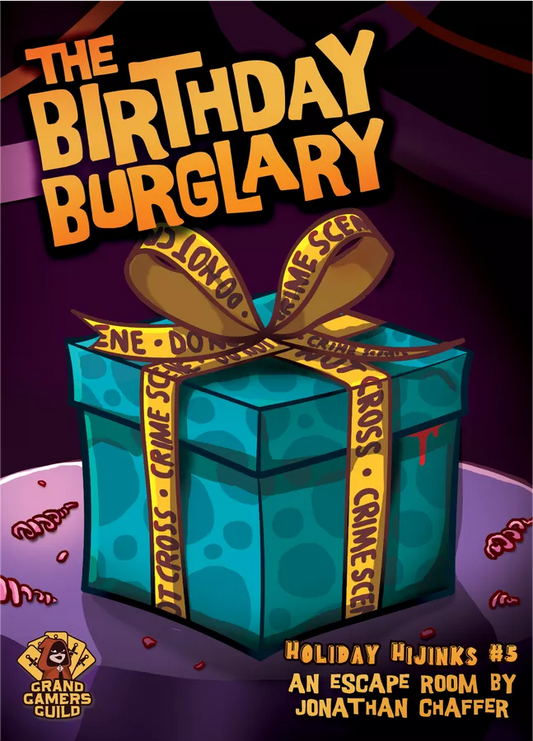 Holiday Hijinks #5: The Birthday Burglary Board Games Grand Gamers Guild 