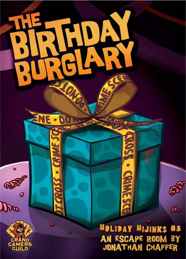 Holiday Hijinks #5: The Birthday Burglary Board Games Grand Gamers Guild